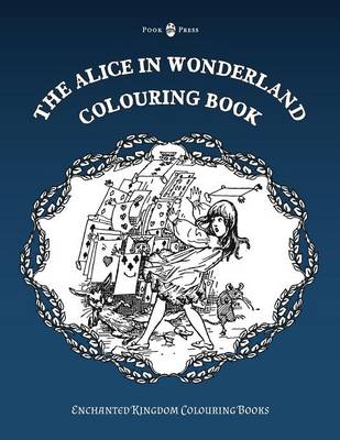 Cover of The Alice in Wonderland Colouring Book