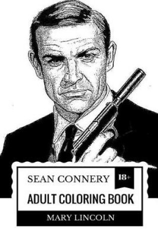 Cover of Sean Connery Adult Coloring Book