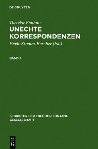 Cover of Unechte Korrespondenzen