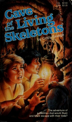 Book cover for Cave of the Living Skeletons