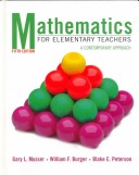 Book cover for Mathematics Elementary Teachers