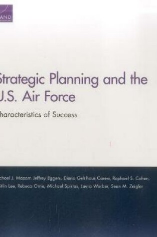 Cover of Strategic Planning and the U.S. Air Force
