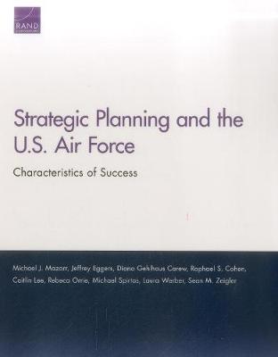 Book cover for Strategic Planning and the U.S. Air Force