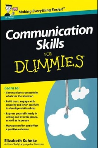 Cover of Communication Skills For Dummies