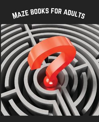 Book cover for Maze Books For Adults