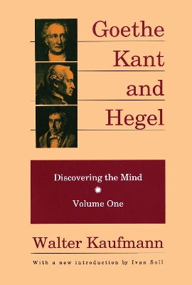 Book cover for Goethe, Kant, and Hegel
