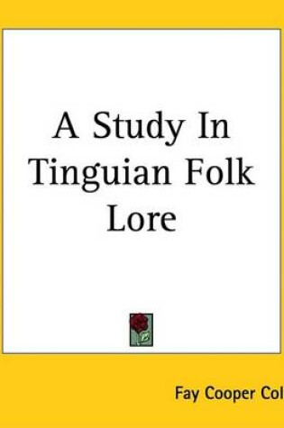 Cover of A Study in Tinguian Folk Lore