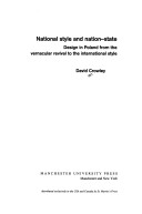 Cover of National Style and Nation-state