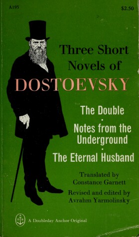 Book cover for Three Novels Dostoev