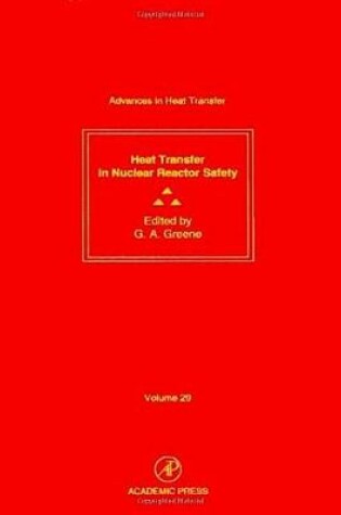 Cover of Advances in Heat Transfer
