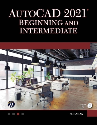 Book cover for AutoCAD 2021 Beginning and Intermediate