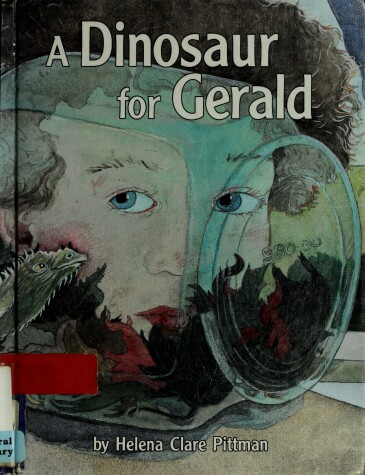 Book cover for A Dinosaur for Gerald