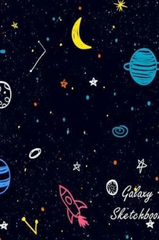 Cover of galaxy sketchbook