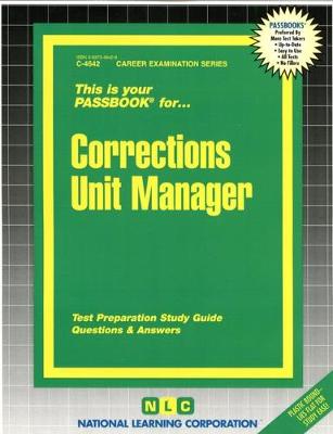 Book cover for Corrections Unit Manager