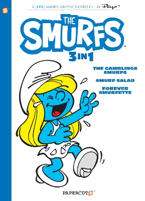 Book cover for Smurfs 3-in-1 Vol. 9