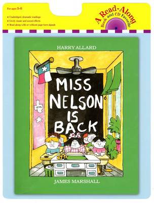 Cover of Miss Nelson Is Back Book and CD