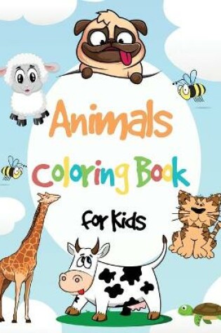 Cover of Animals Coloring Book for Kids