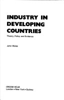 Book cover for Industry in Developing Countries