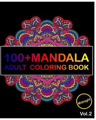 Book cover for 100+ Mandala Midnight Edition