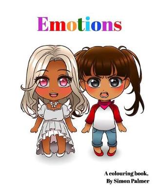 Book cover for Emotions Colouring Book