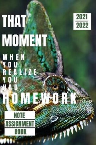 Cover of Note Assignment Book