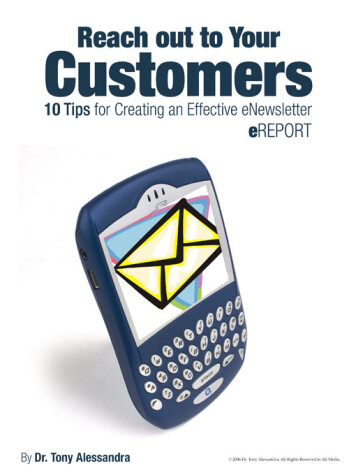 Book cover for Reach Out to Your Customers