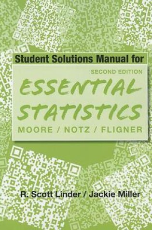 Cover of Student Solutions Manual for Essential Statistics