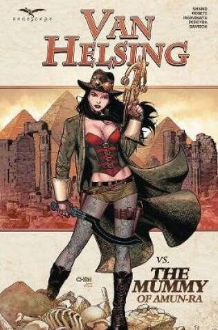 Cover of Van Helsing vs The Mummy of Amun - Ra