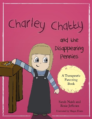 Book cover for Charley Chatty and the Disappearing Pennies