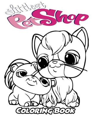 Book cover for Littlest Pet Shop Coloring Book