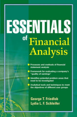 Cover of Essentials of Financial Analysis