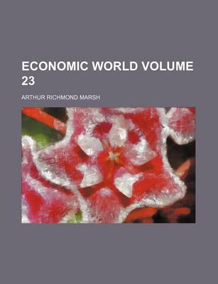Book cover for Economic World Volume 23