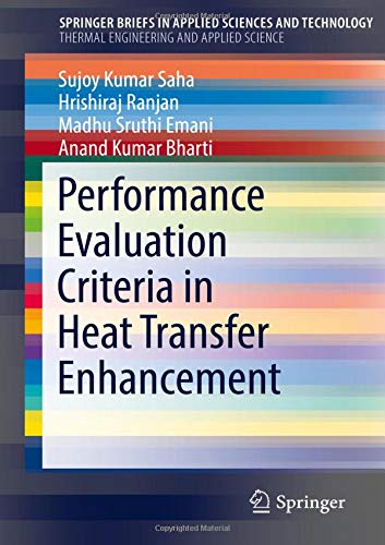 Cover of Performance Evaluation Criteria in Heat Transfer Enhancement