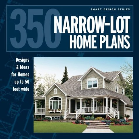 Book cover for 350 Narrow-Lot Home Plans