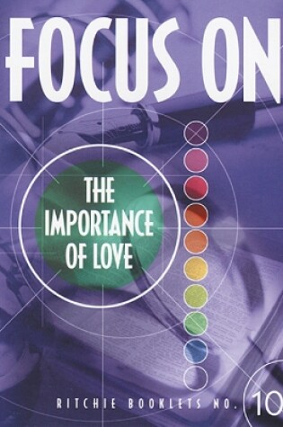 Cover of Focus on the Importance of Love Booklet