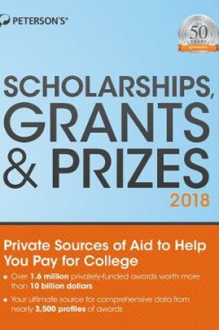 Cover of Scholarships, Grants & Prizes 2018