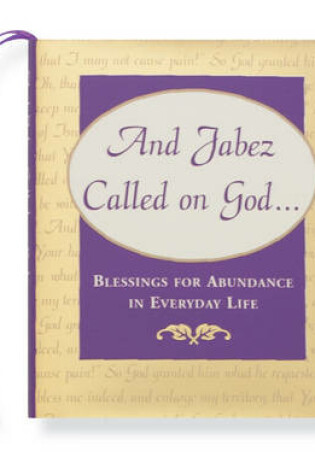 Cover of And Jabez Called on God...