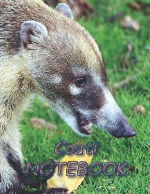 Book cover for Coati NOTEBOOK