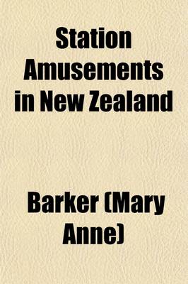 Book cover for Station Amusements in New Zealand