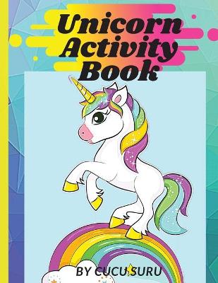 Book cover for Unicorn activity book