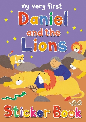 Book cover for My Very First Daniel and the Lions sticker book