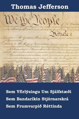 Book cover for Sjalfstaedisyfirlysing, Stjornarskra og Rettindarettur Bandarikjanna