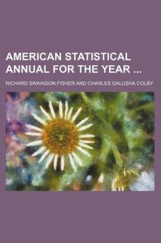 Cover of American Statistical Annual for the Year