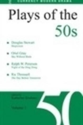 Cover of Plays of the 50s: Volume 1