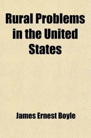 Cover of Rural Problems in the United States