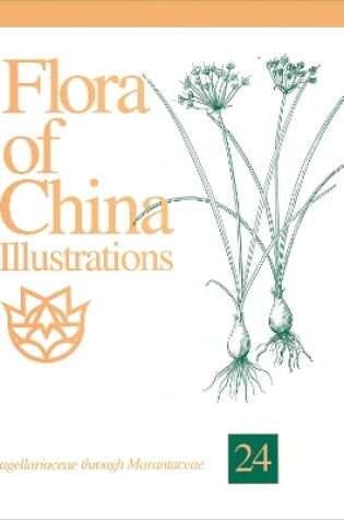 Cover of Flora of China Illustrations, Volume 24 – Flagellariaceae through Marantaceae