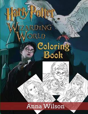 Book cover for Harry Potter Wizarding World Coloring Book