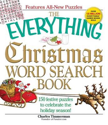 Book cover for The Everything Christmas Word Search Book