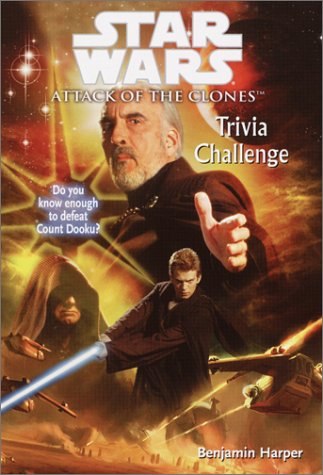 Book cover for Attack of the Clones Trivia Challenge