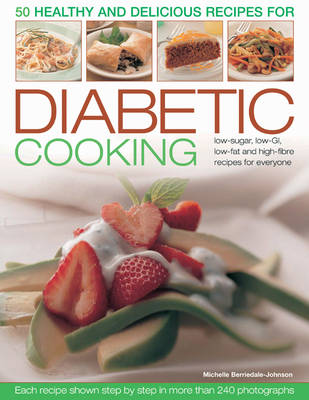 Book cover for 50 Healthy and Delicious Recipes for Diabetic Cooking